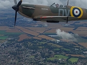 Customer Photo of Wing to Wing with a Spitfire (Squadron Leader)